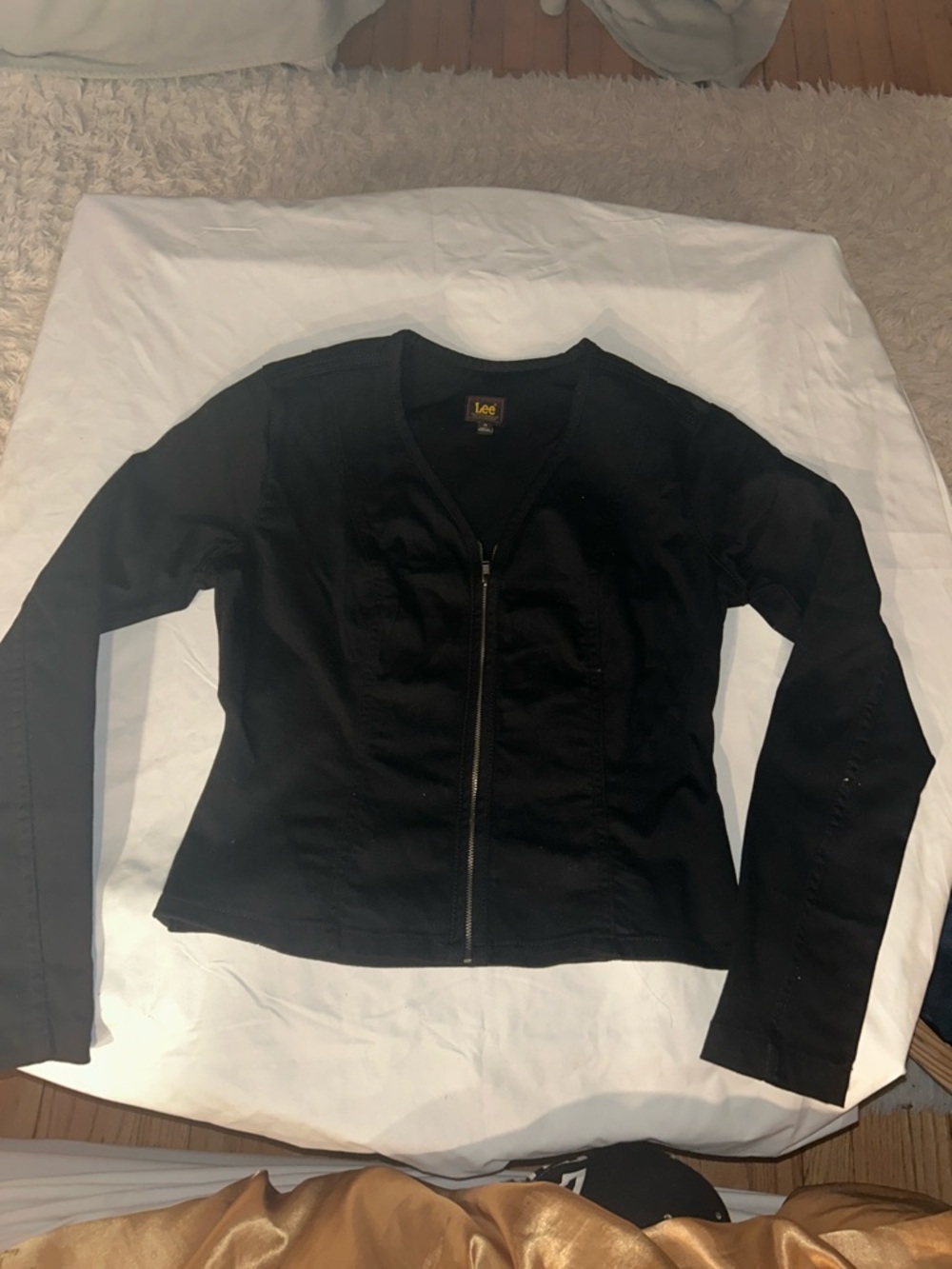 Lee Black Women's Zip-Front Jacket